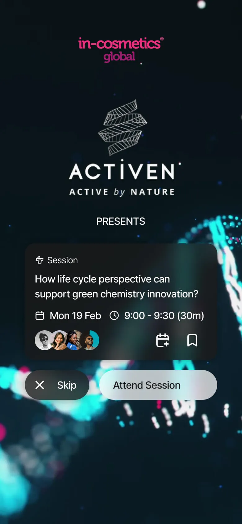 Splash screen with sponsor