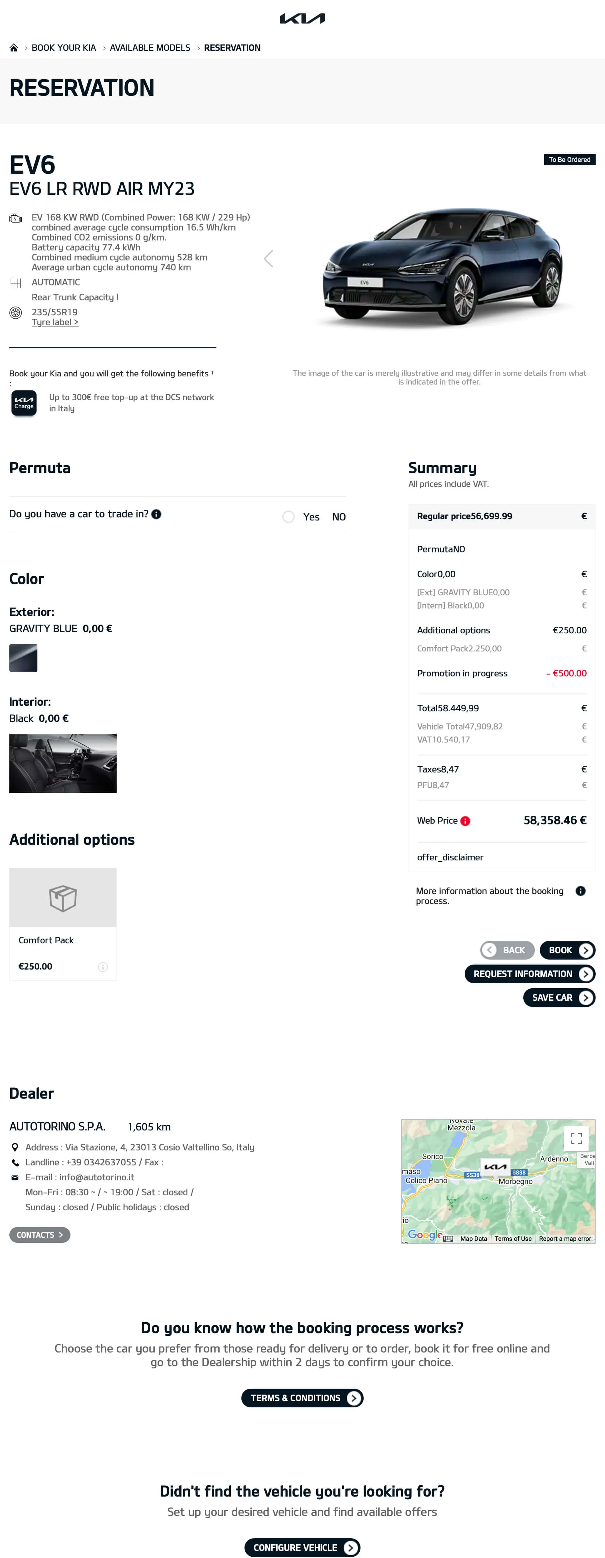 Current website — Details